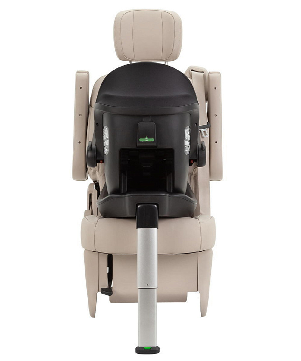 Коляска Carrello Vector 2025 CRL-6551 Ammonite AY329 Pro Absolute Black с базой Isofix 3 в 1 Golden Beige