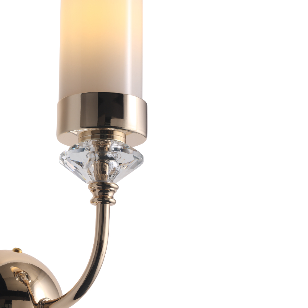 SL1402.251.01 Светильник настенный ST-Luce Латунь/Прозрачный E14*1 40W ЭЛЕГРА