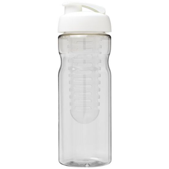 Спортивная бутылка H2O Base® объемом 650 мл с откидывающейся крышкой и инфузором