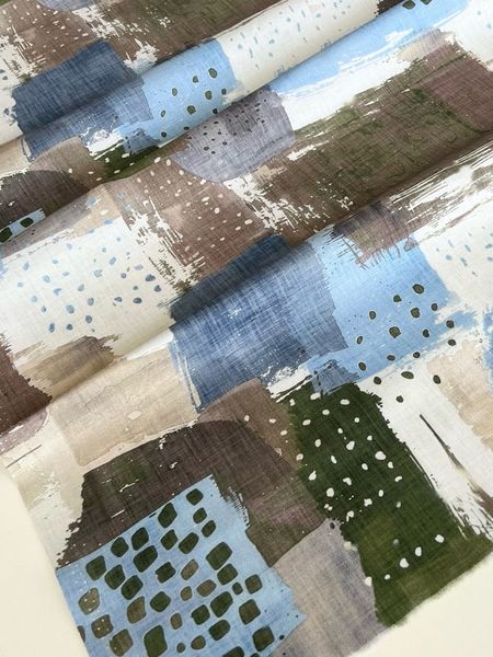 СЕВЕРНЫЙ ВЕТЕР - 100% хлопок Handmade Fabrics 6