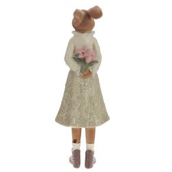 GAEM Фигурка декоративная "Заяц", L11,5 W12 H33 см, 2в.