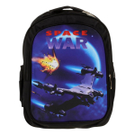 Рюкзак школьный для мальчиков 30*13*39см, эргономичная спинка 2 отделения, боковые карманы