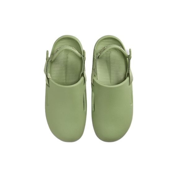 NIKE Calm Mule - домашние тапочки Масляно-зеленого цвета.