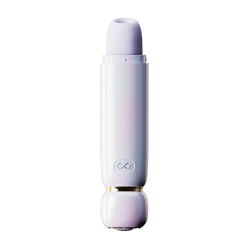 Сиреневый вакуумный клиторальный стимулятор 12,6см Zalo Lia Suction Massager Lavender Purple