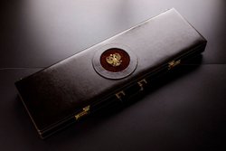 Подарочный набор шампуров в кейсе "Держава"