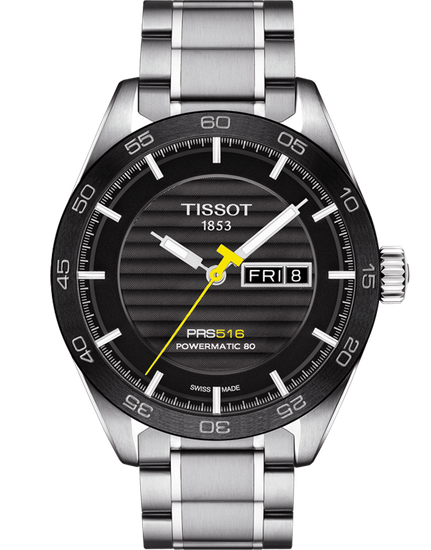 Мужские швейцарские наручные часы Tissot T-Sport PRS 516 T100.430.11.051.00