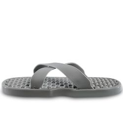 GAEM Home MSG-09/03-L Массажные тапочки серые, длина 26,5см