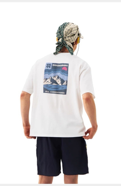 Футболка Nothomme Mountain White