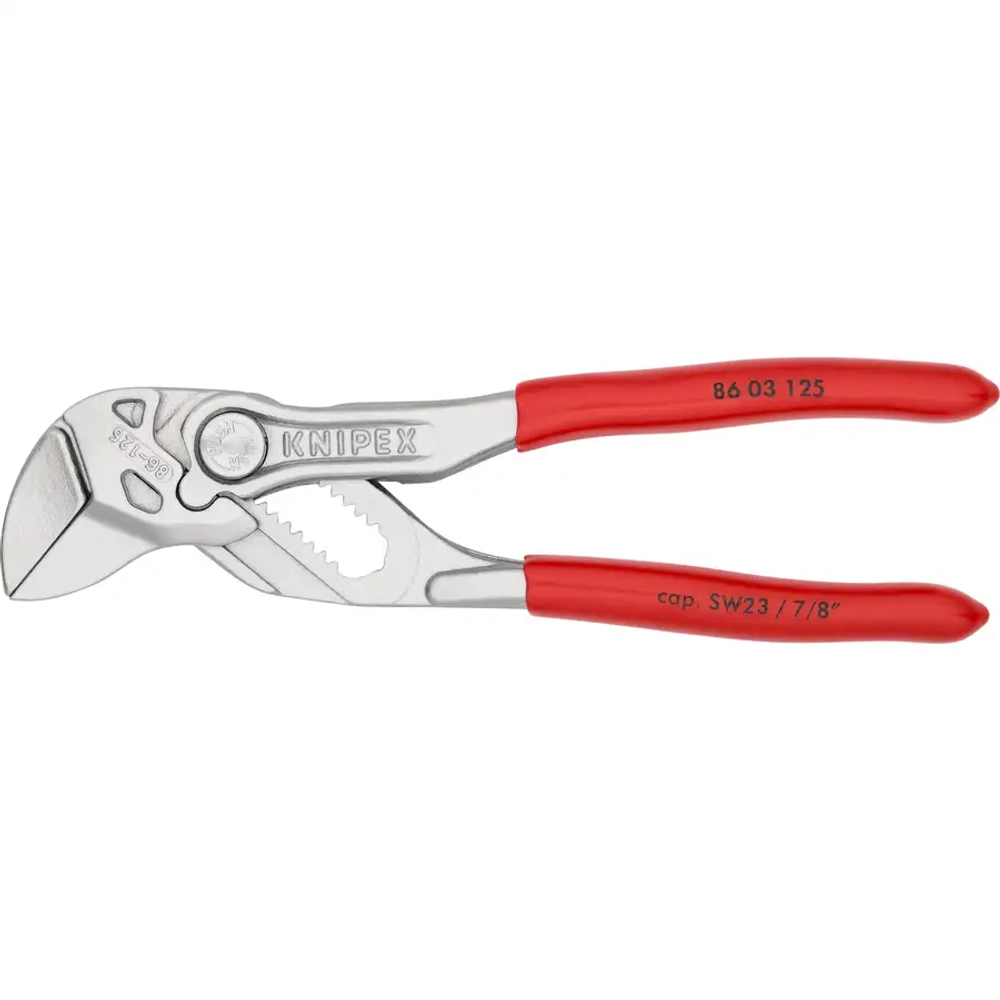 Переставные клещи хромированные 125 мм Knipex 86 03 125