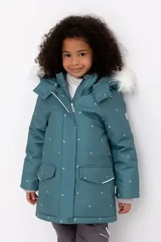 куртка  для девочки  ВКП 38100/н/3 ГР