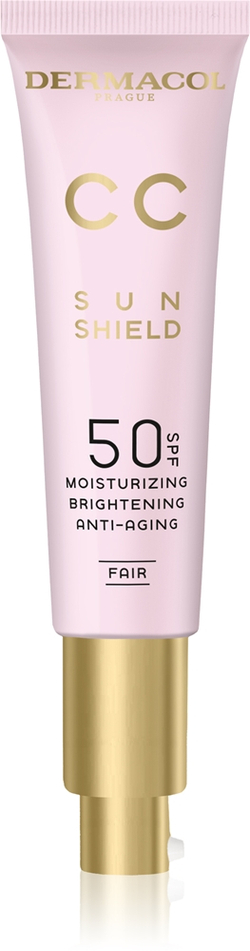Dermacol CC Sun Shield - Крем СС с омолаживающим действием SPF 50 оттенок Fair, 30 ml