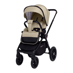 Детская коляска Sweet Baby Vento Black 2 в 1 Beige