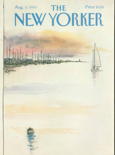 Журнал The New Yorker 05-08-1985
