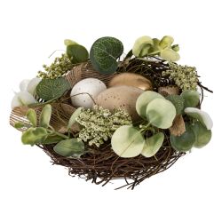 GAEM Изделие декоративное "Гнездо пасхальное", L16 W16 H9 см