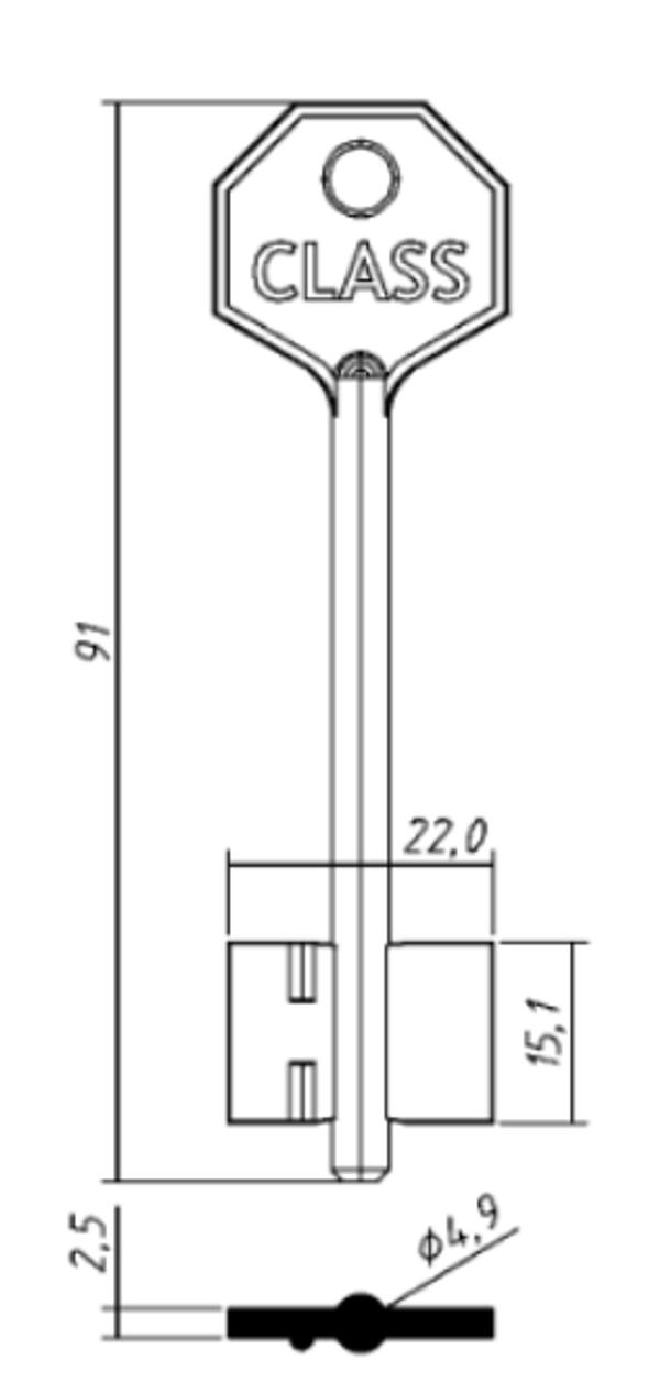 Заготовка дверняк КЛАСС 1