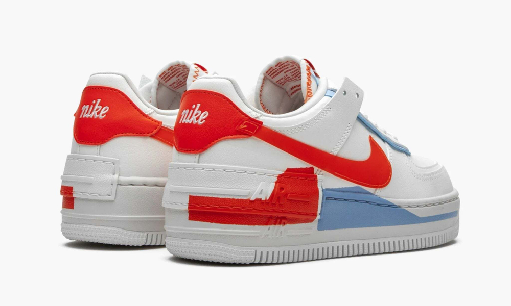 Air Force 1 Low Shadow WMNS "Summit White Team Orange"