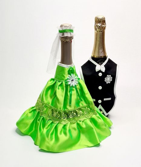 Украшение на шампанское