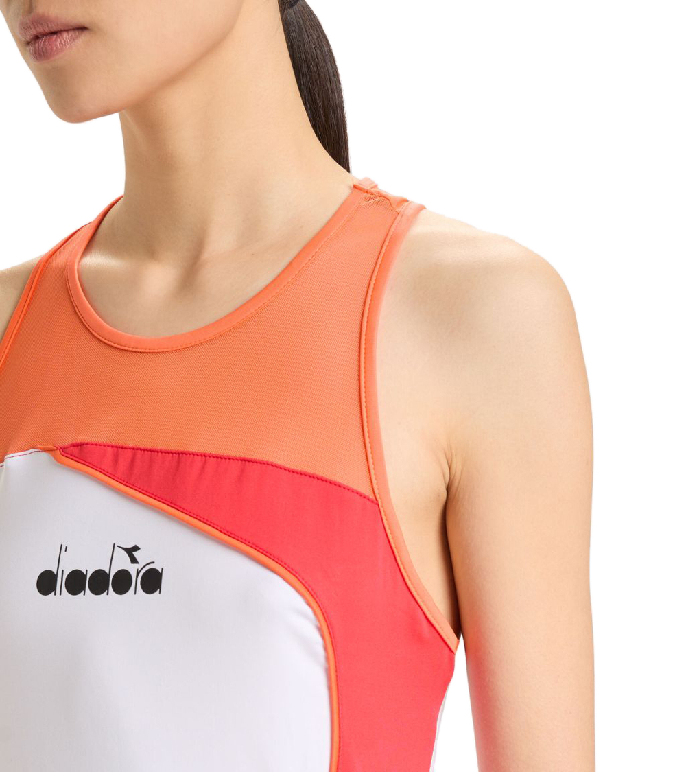 Теннисное платье Diadora L. Dress Icon W - optical white