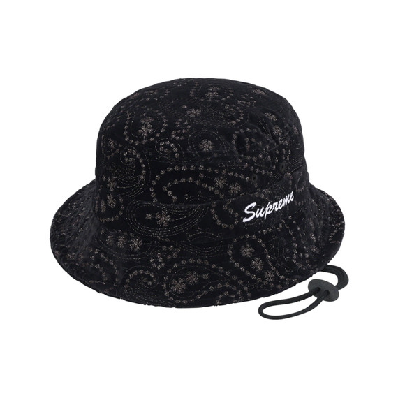 Supreme FW23 WEEK 15 VELVET PAISLEY BOONIE