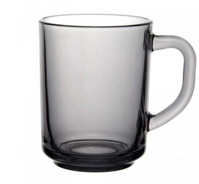Кружка 250 мл GRAY стекло