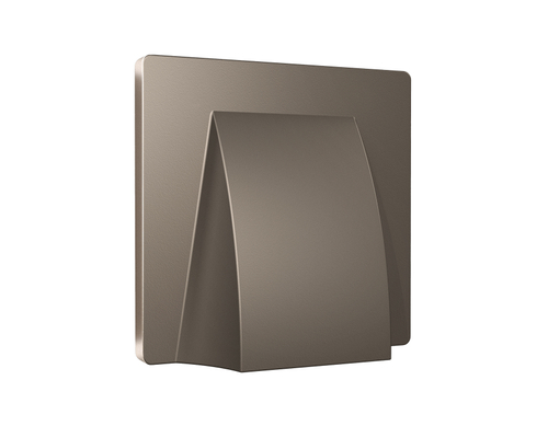 AP6458 Лицевая панель ALFA (Темная бронза матовый) для вывода кабеля QUANT