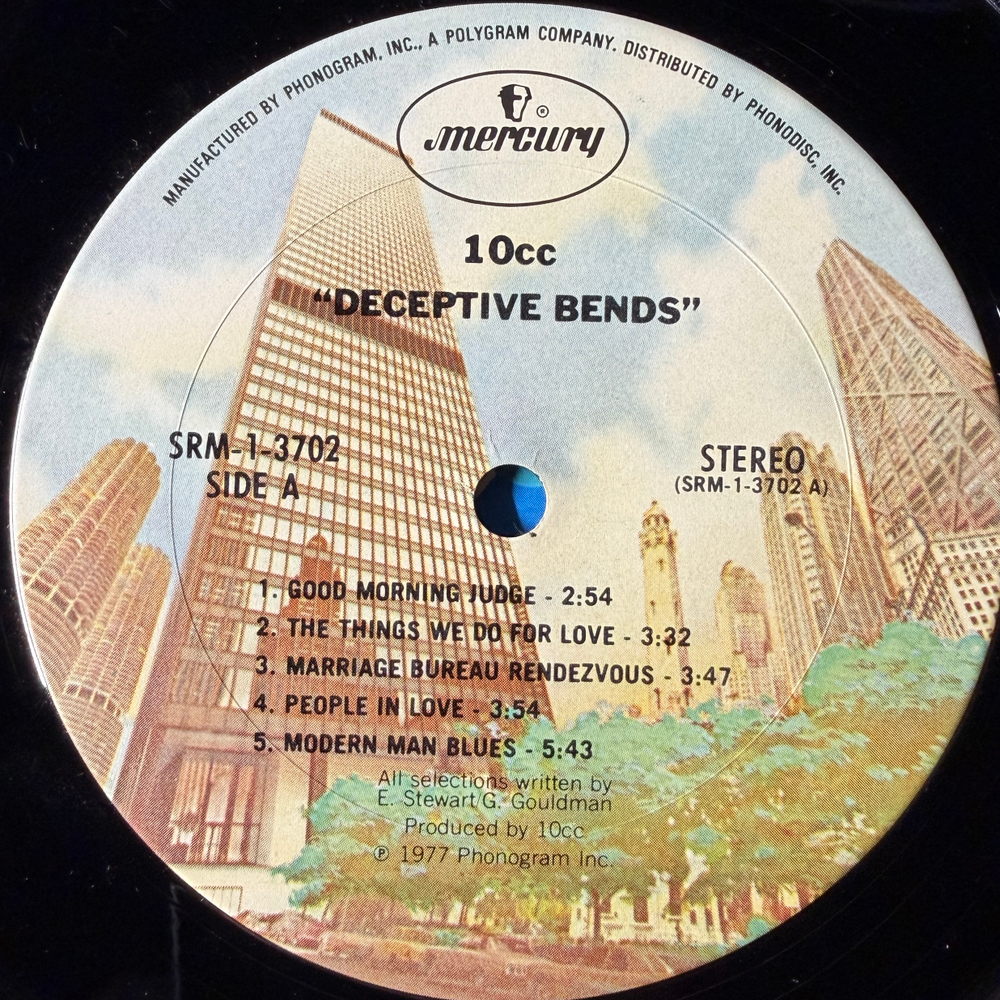 10cc ‎– Deceptive Bends (США 1977г.)