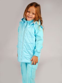 Жилет демисезонный мембрана для девочки 2-8 лет Милашка Сьюзи