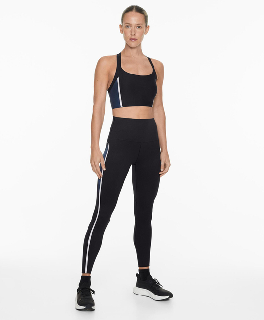 Oysho Спортивный бюстгальтер Perfect-adapt, черный