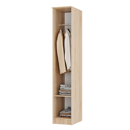 Сакура bts Пенал дуб сонома/белый