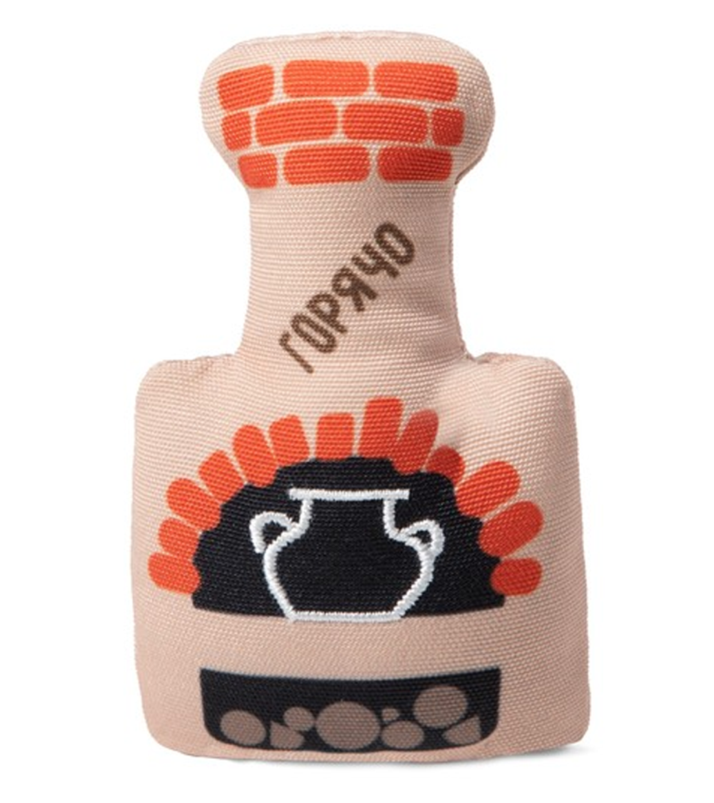 Игрушка для кошек мягкая "Печка", 100мм, Triol