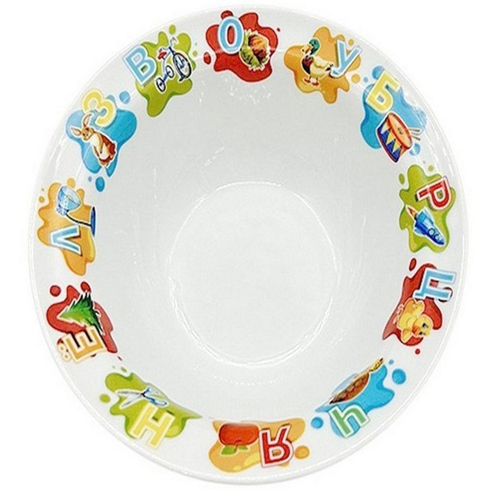 Миска "АЛФАВИТ (Идиллия)" 550 мл., Беларусь.