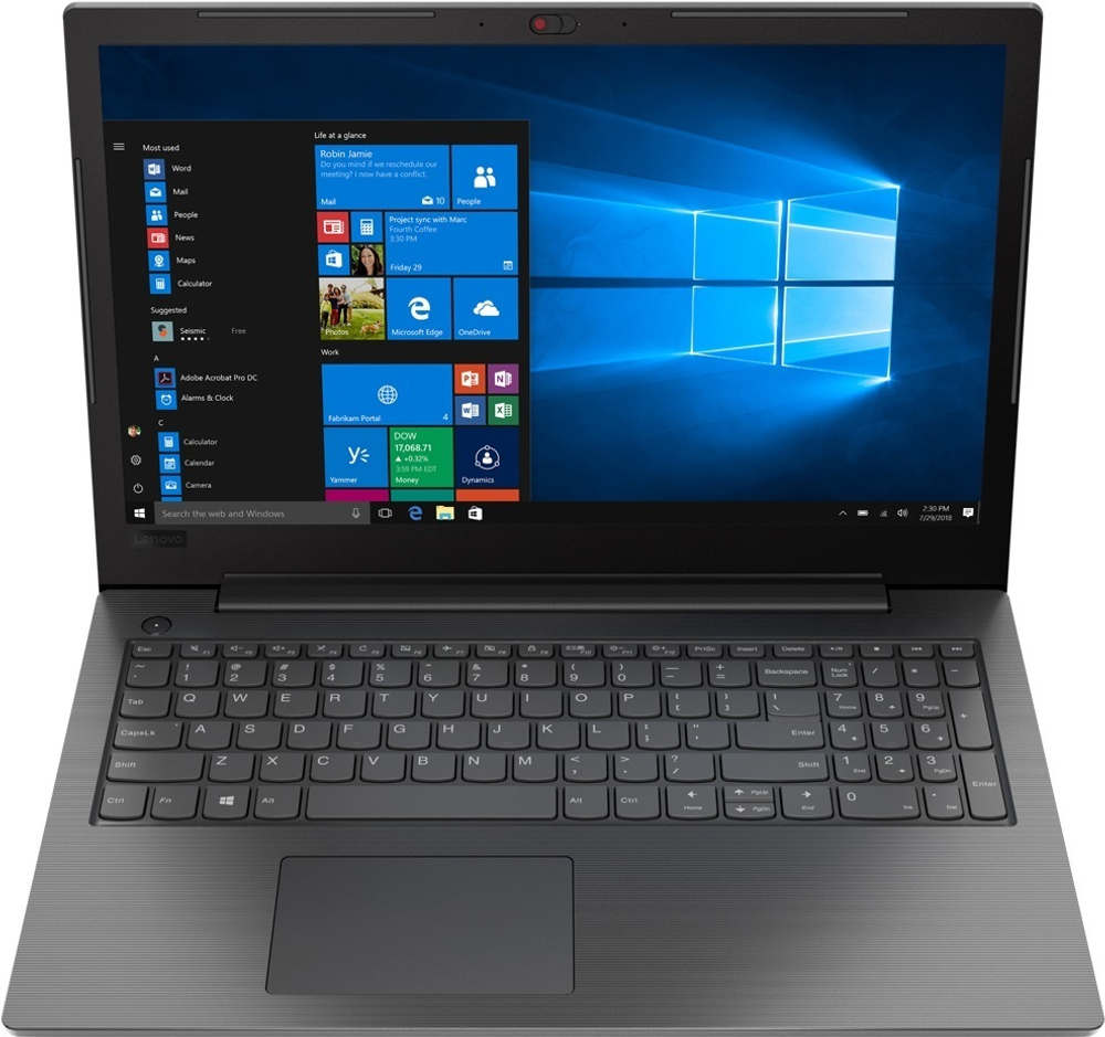 Ноутбук Lenovo V130-15IKB /15.6; FHD/ Intel Core i3-8130U/ 4Gb/ 128Gb SSD/ DVD-RW/ DOS/ серый 81HN0114RU