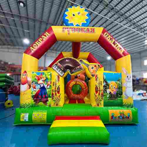 Коммерческий надувной батут «Добрая русская сказка 3», 8*4*5 м.