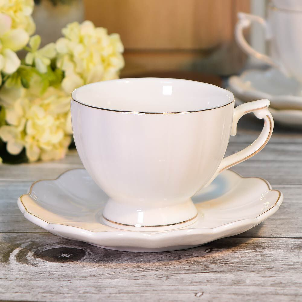 Кофейный набор 12 предметов 110мл "Золотая линия", 810-0529