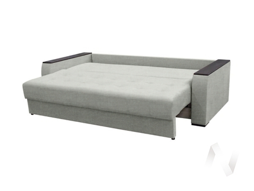 Диван прямой Мальта 2 (БД) Пантограф Aqua 33(светло-серый)/Aqua38(темно-серый)/Aqua 33(светло-серый)