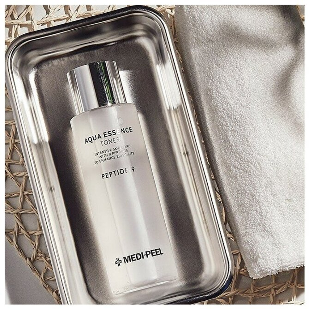 Пептидный тонер-эссенция д/зрелой кожи Medi Peel Peptide 9 Aqua Essence Toner 250 мл.