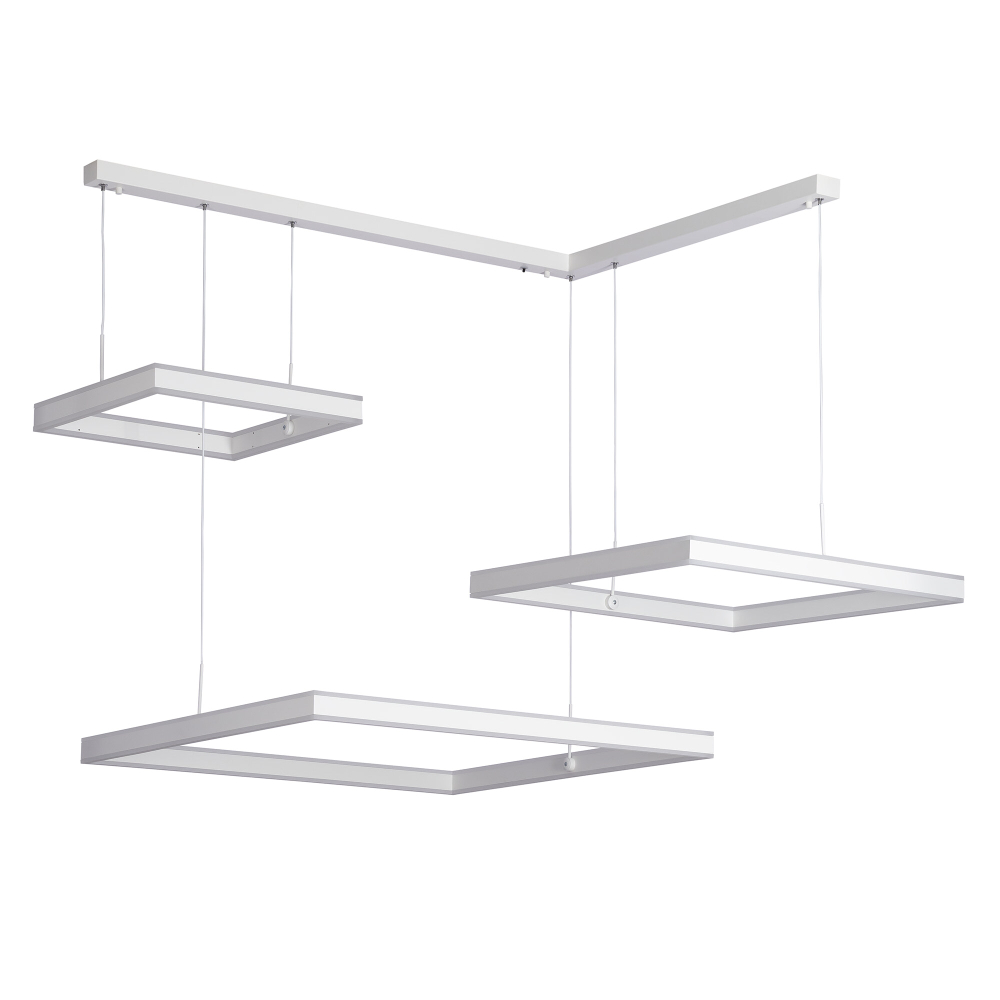 Citilux Дуэт CL719K310 LED Люстра подвесная с пультом Белая