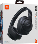 Наушники JBL Tune 720 BT, 3.5 мм/Bluetooth, мониторные, черный [jblt720btblk]