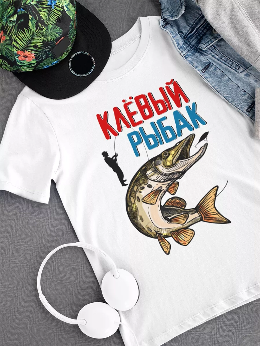 Футболка для рыбалки