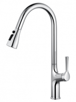 Смеситель для кухни с выдвижным изливом WONZON & WOGHAND, Хром (WW-AE54123-CR)