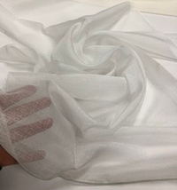 Тюль французский кристалон Arya арт Doss col. v-01 белый