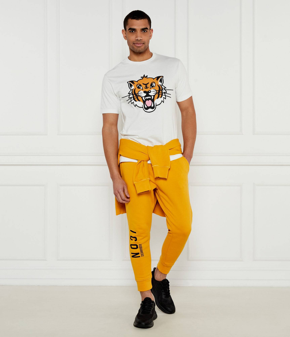 Футболка HAPPY TIGER Kenzo - белый(FF55TS5334SG)