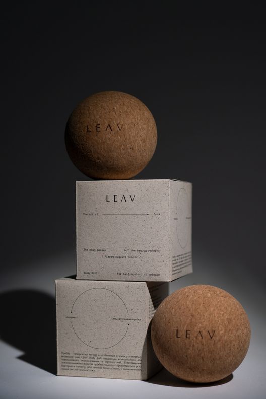 Мяч для миофасциального массажа Body Ball / LEAV