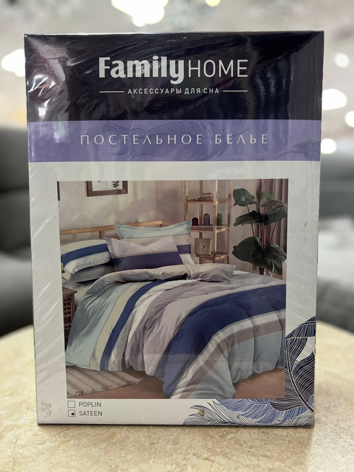 КПБ Сатин комфорт 2,0 сп Евро простыня Магия ночи