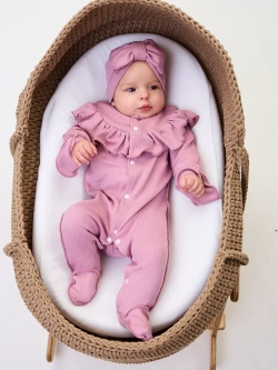 Комбинезон на выписку для новорожденного