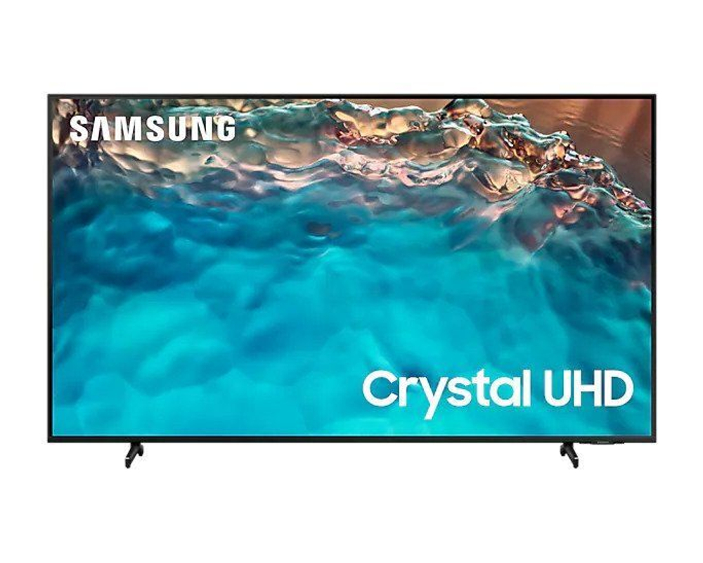 ТВ Samsung 65" TV BU8000 Crystal UHD (4K) LED 3840x2160 Series 8 HDR10+ WiFi USB DVB-T2CS2 3*HDMI AirSlim w/o smart-tv Black (UA65BU8000UXZN)