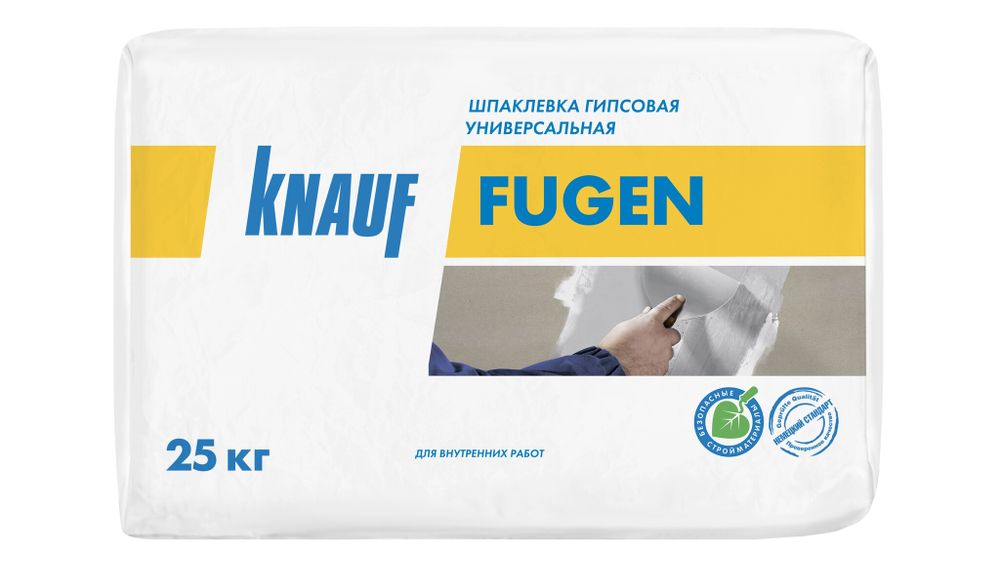 Кнауф шпатлевка гипсовая Фуген 25кг