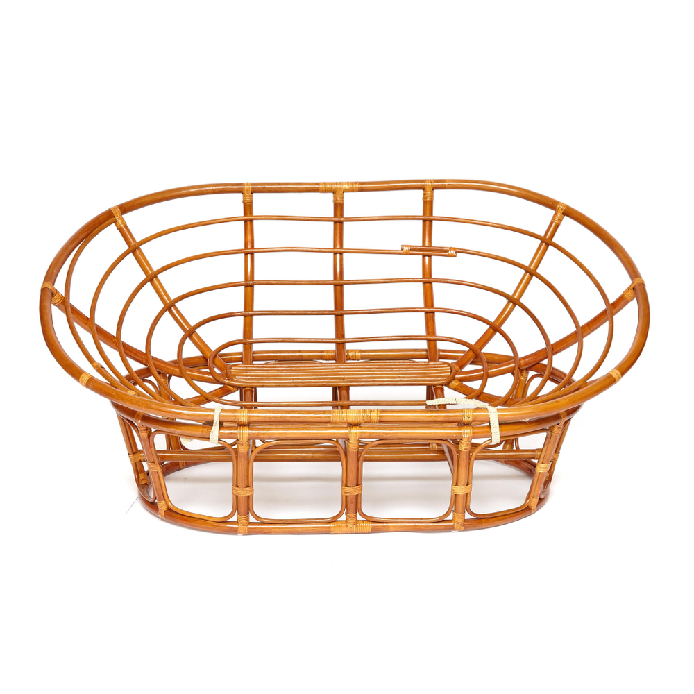 Диван MAMASAN/МАМАСАН 23/02 W /без подушки/ 169х102х80 см, Cognac (коньяк)