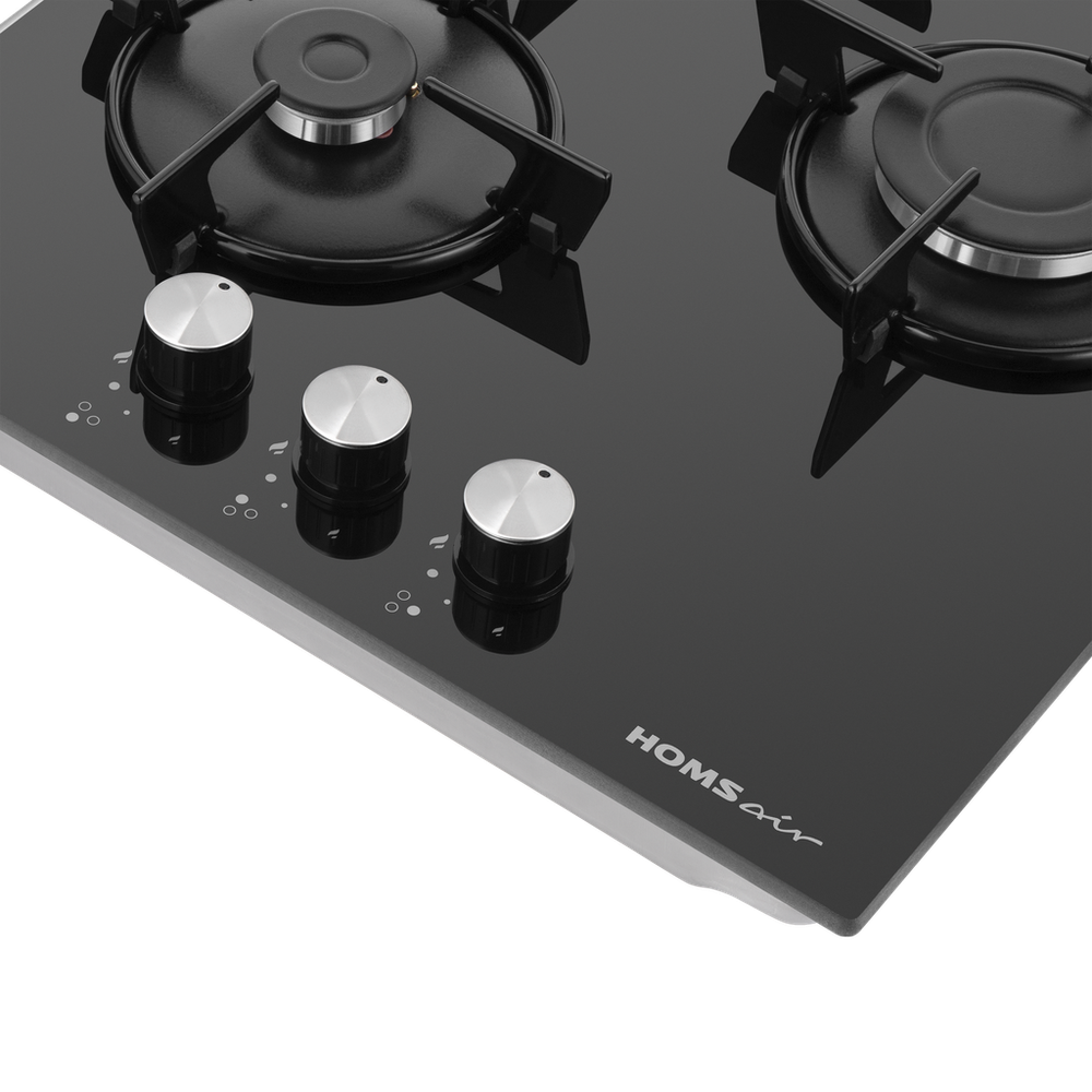 Газовая варочная панель HOMSair HGG431BK фото 7