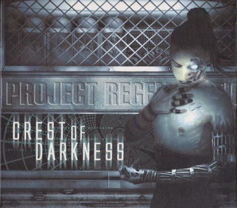 CREST OF DARKNESS - PROJECT REGENERATION, 2001, black/industrial metal, музыкальный компакт диск